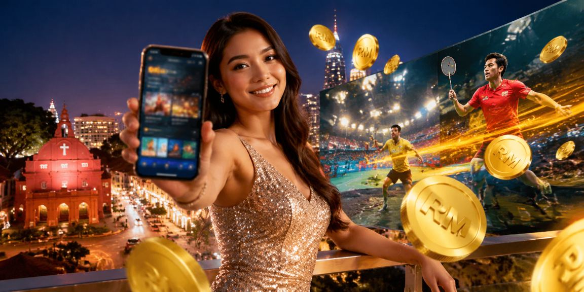 Pengguna di Melaka menggunakan aplikasi kasino 129 pada telefon bimbit Android